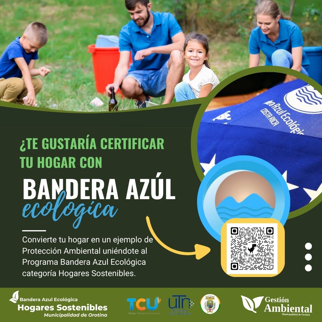 Bandera Azul Ecológica categoría Hogares Sostenibles